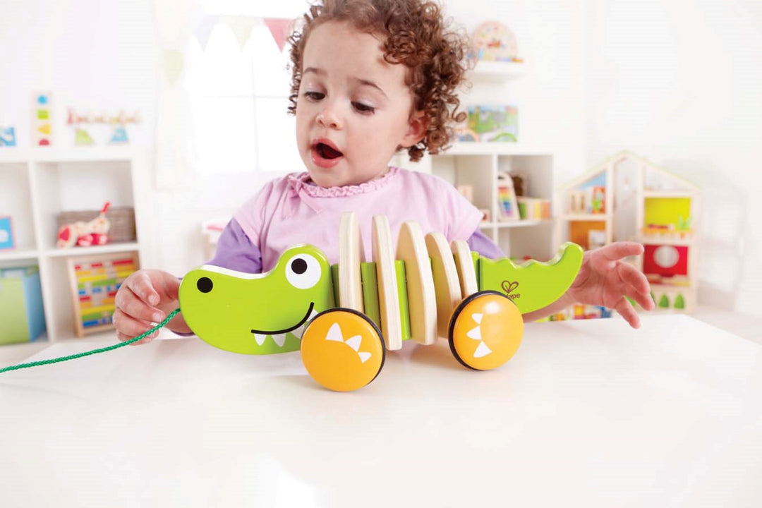 Hape Walk A-Long Croc