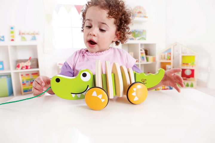 Hape Walk A-Long Croc