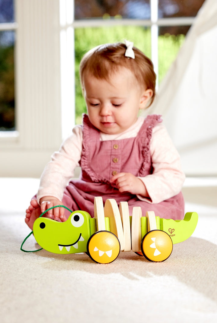 Hape Walk A-Long Croc