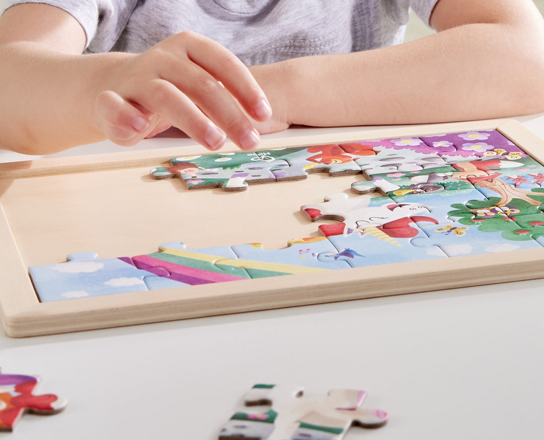 Hape Unicorn Friends Puzzle