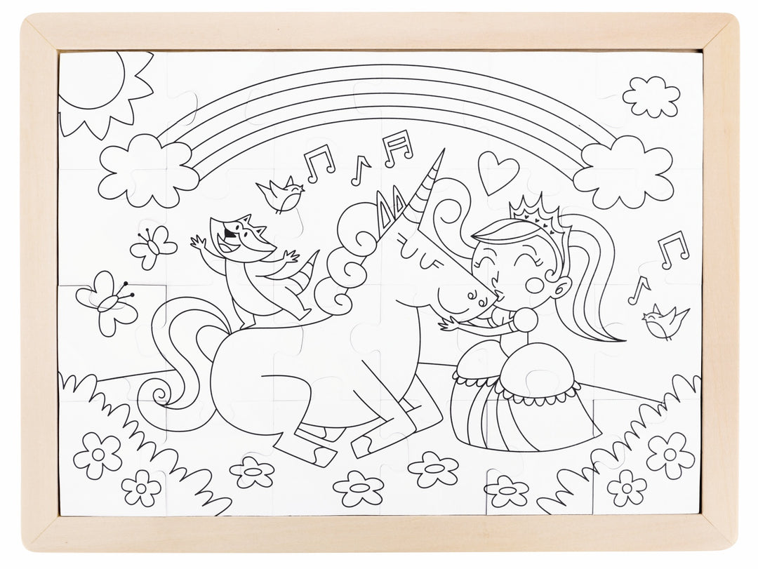 Hape Unicorn Friends Puzzle
