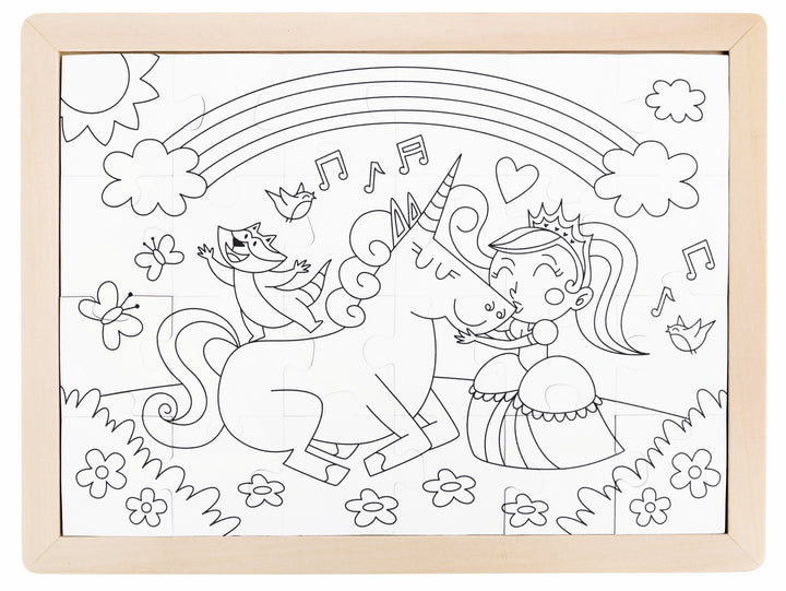 Hape Unicorn Friends Puzzle