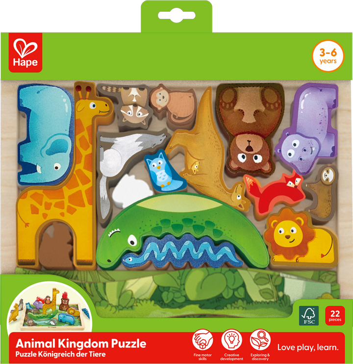 Hape Animal Kingdom Puzzle