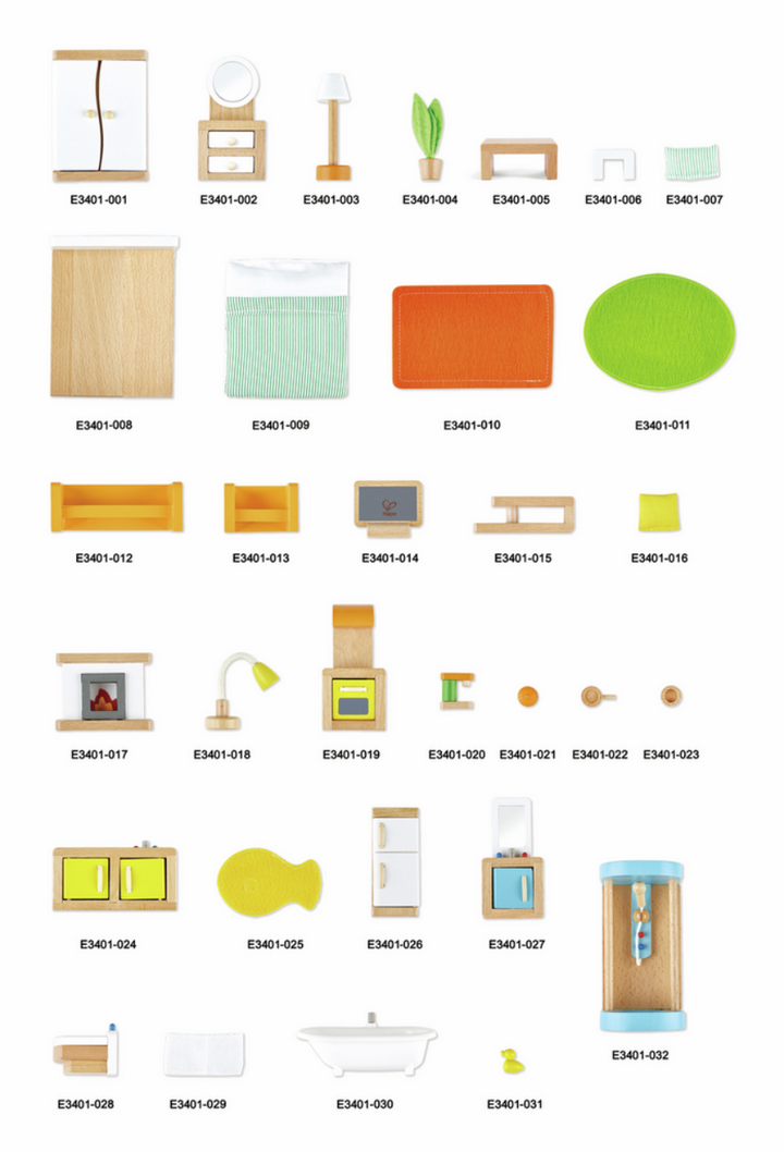 Hape All Season House (Furnished Dolls House)