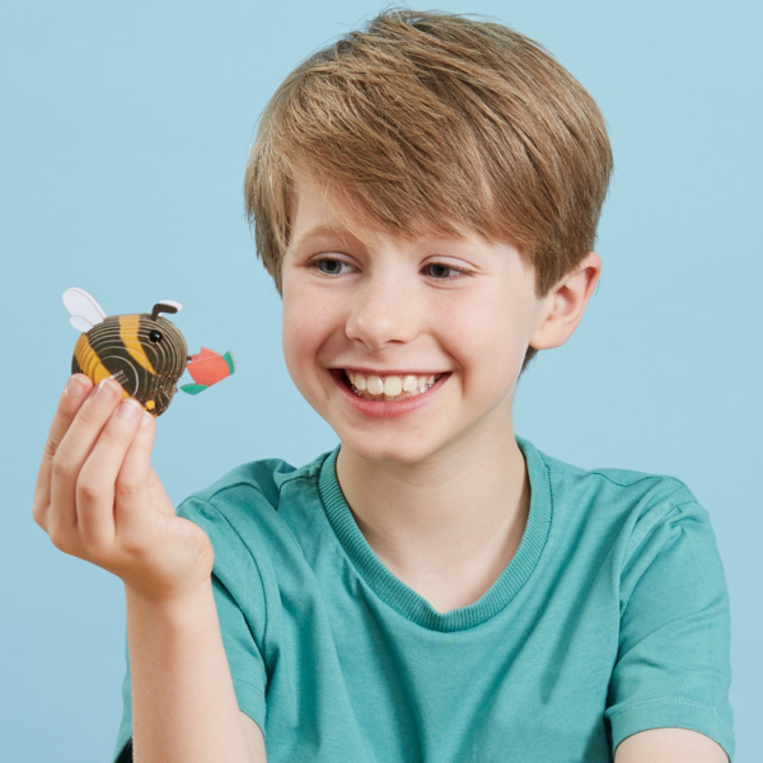 Eugy Bumblebee 3D Cardboard Model Kit