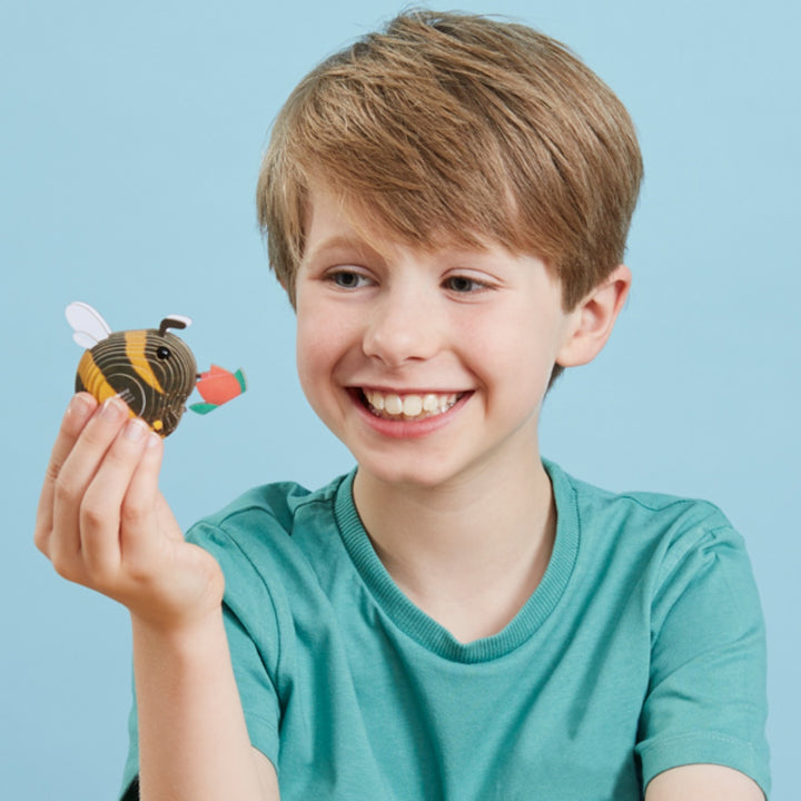 Eugy Bumblebee 3D Cardboard Model Kit