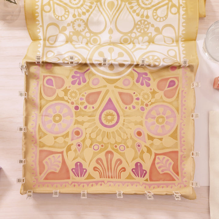 Djeco Atelier 11 - Silk Painting - Indian-style Design