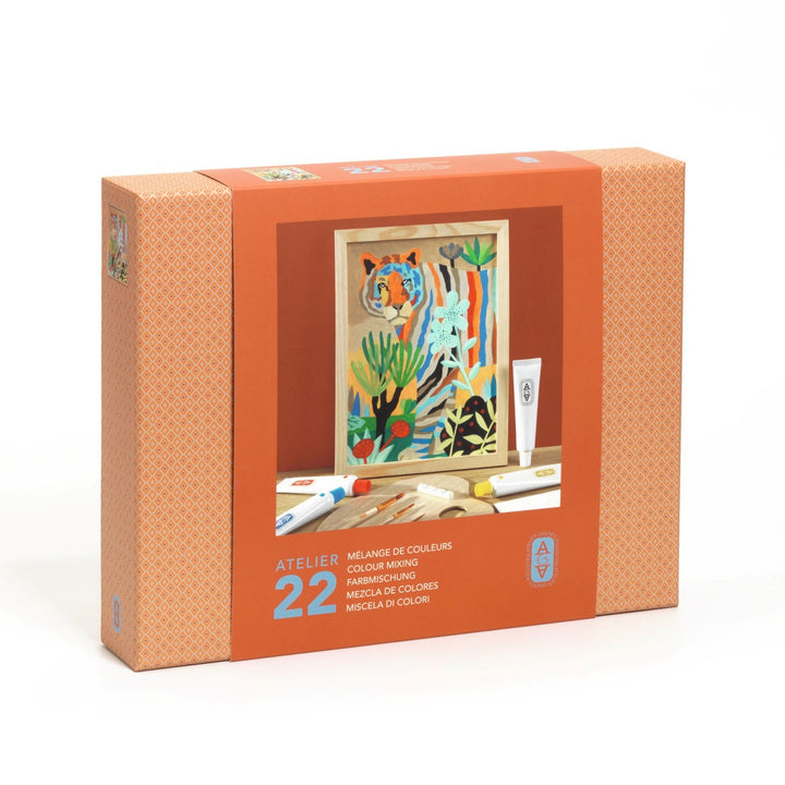 Djeco Atelier 22 - Colour Mixing - Tiger