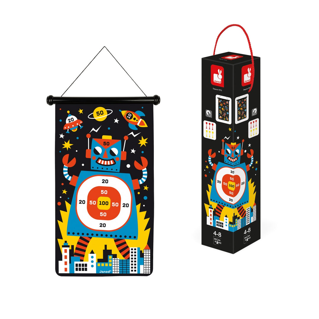 Janod Magnetic Dart Game - Robots