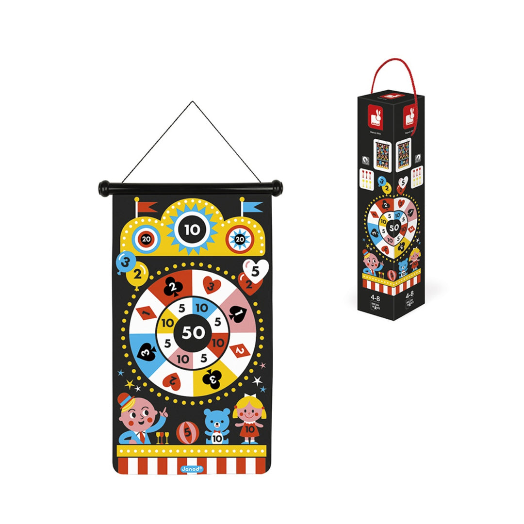 Janod Magnetic Dart Game - Fun Fair