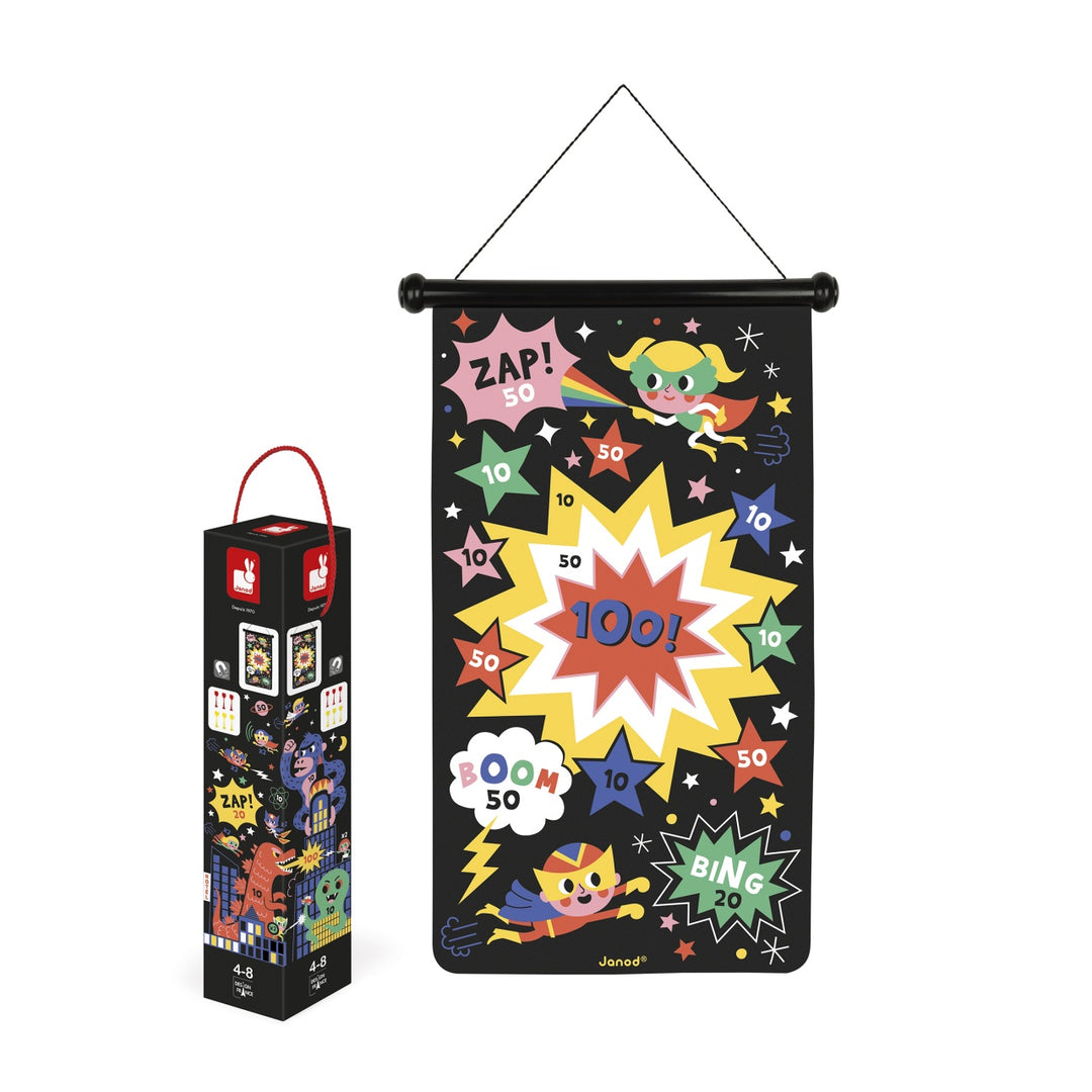 Janod Magnetic Dart Game - Super Hero