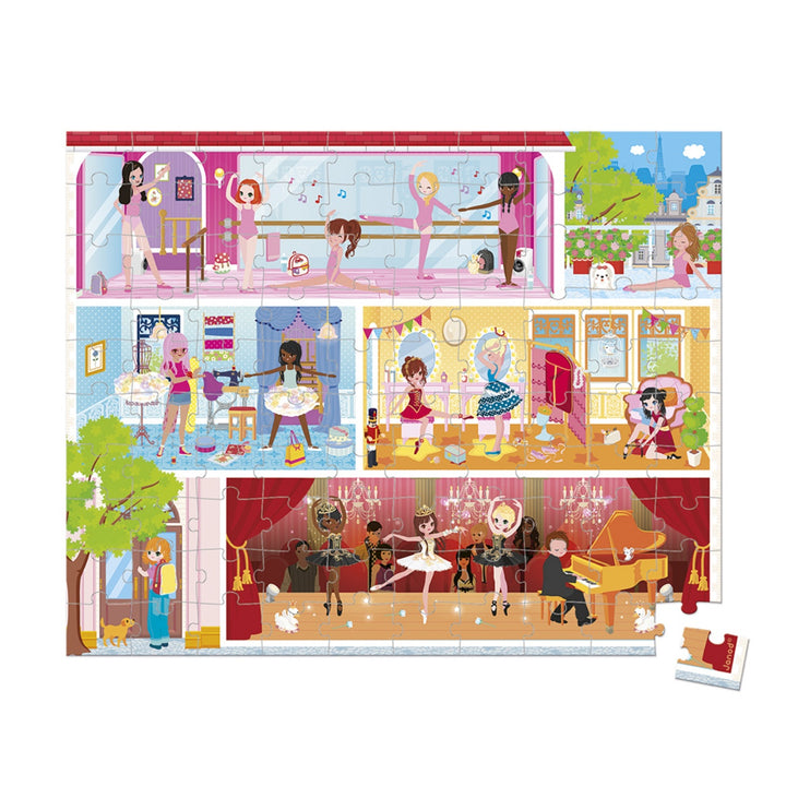 Janod Puzzle Suitcase -  Dance Academy (100 pieces)