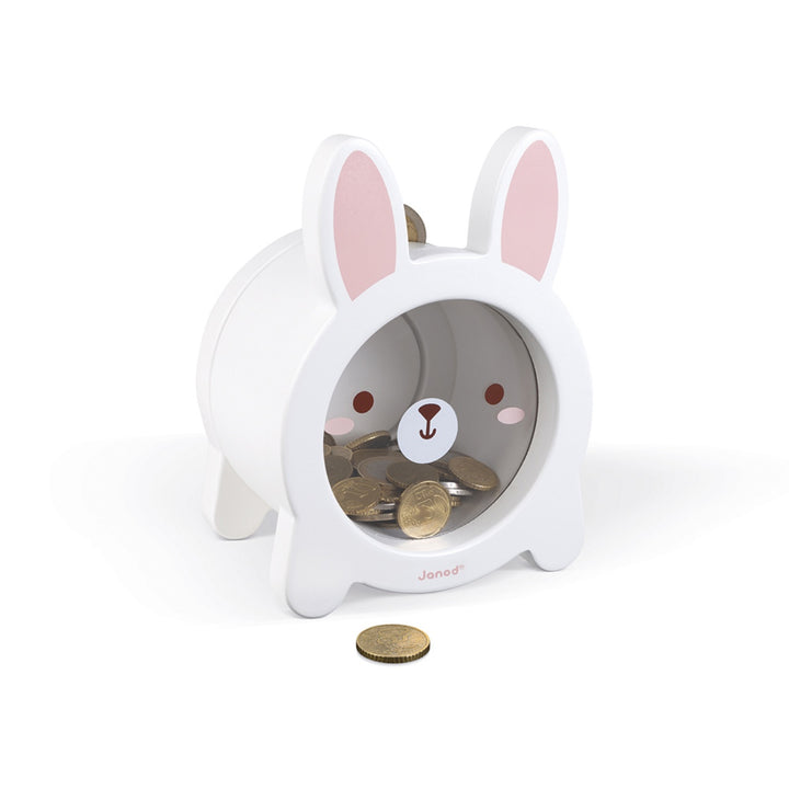 Janod Money Box - Rabbit Piggy Bank