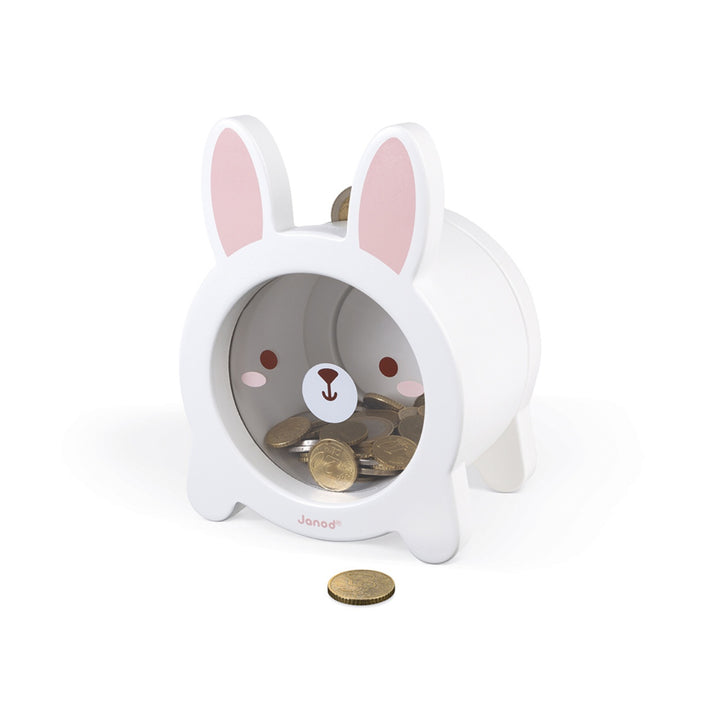 Janod Money Box - Rabbit Piggy Bank