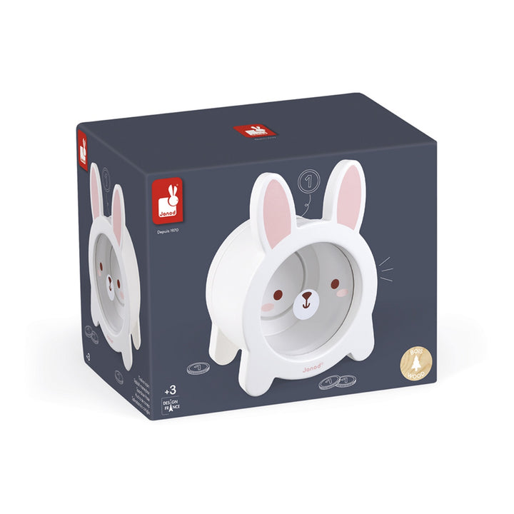 Janod Money Box - Rabbit Piggy Bank