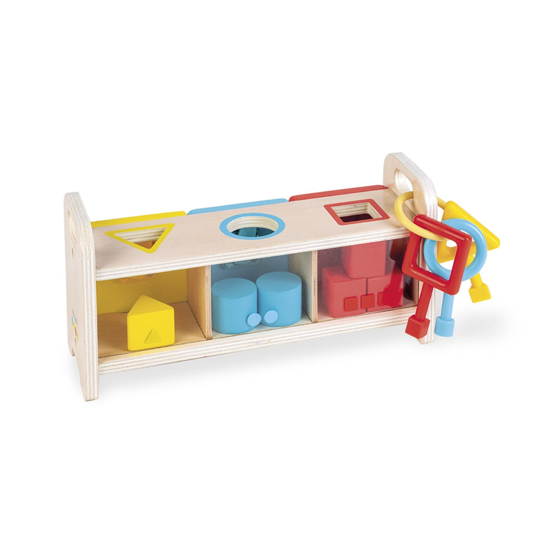Janod Shape Sorter Box with Keys