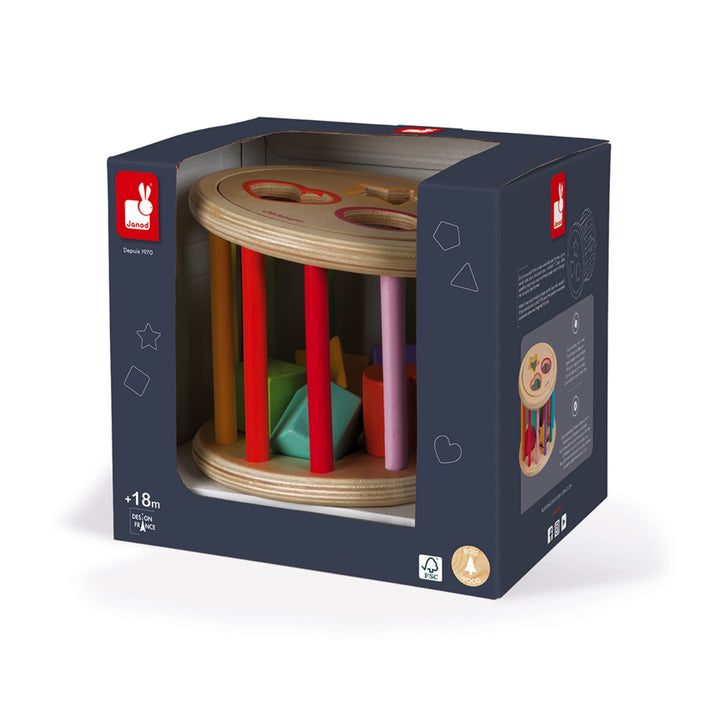 Janod Shape Sorter Drum