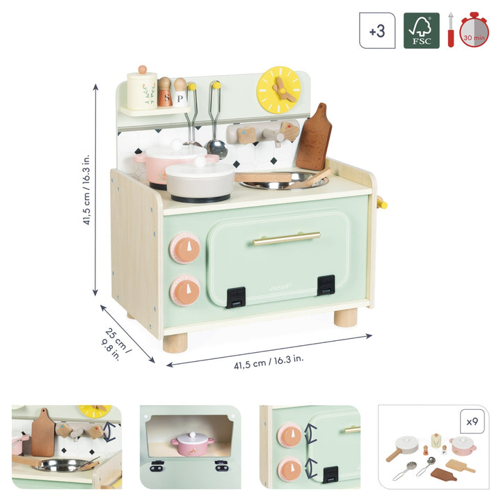 Shiny Grandma Small Wooden Kitchen