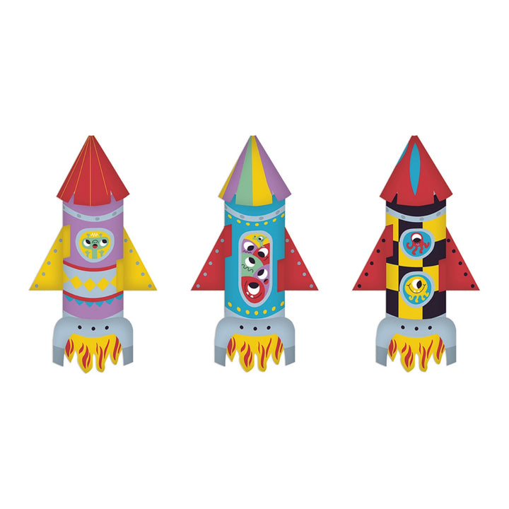 Janod 10 Paper Rockets to Make