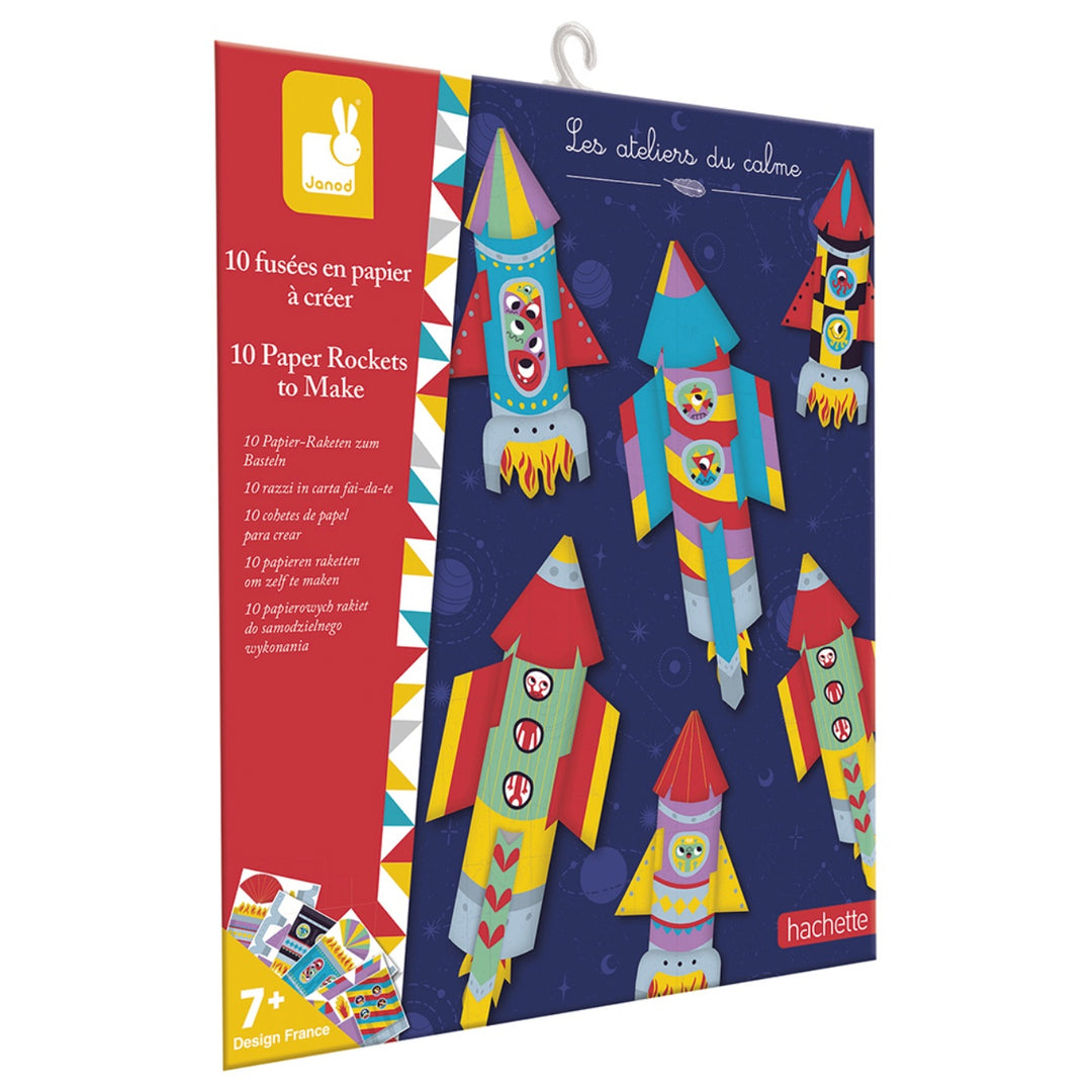Janod 10 Paper Rockets to Make