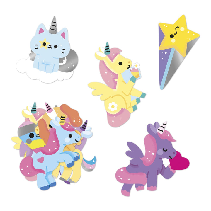 Janod 100 Stickers - Unicorns