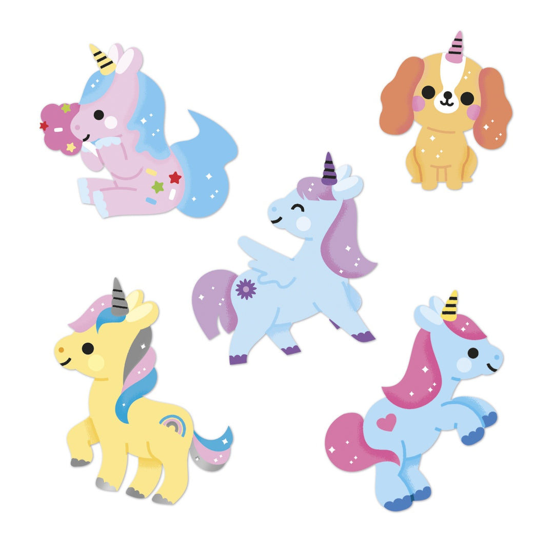 Janod 100 Stickers - Unicorns
