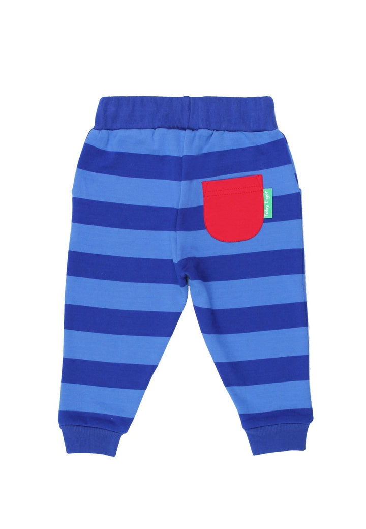 Toby Tiger Blue Striped Joggers
