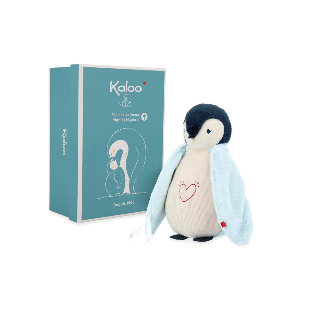 Kaloo Nightlight - Plush Penguin Blue