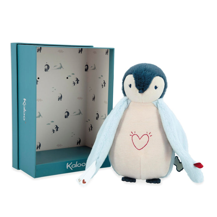 Kaloo Nightlight - Plush Penguin Blue