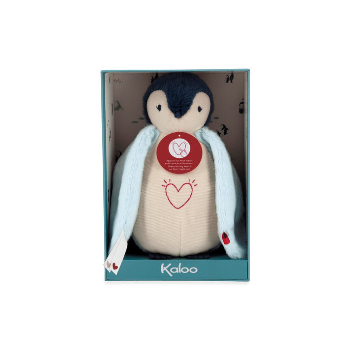 Kaloo Nightlight - Plush Penguin Blue
