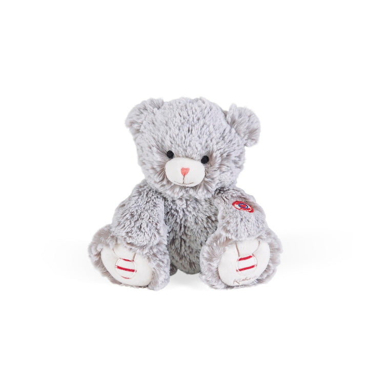 Kaloo Grey Prestige Bear Mae 24cm - Rouge Kaloo