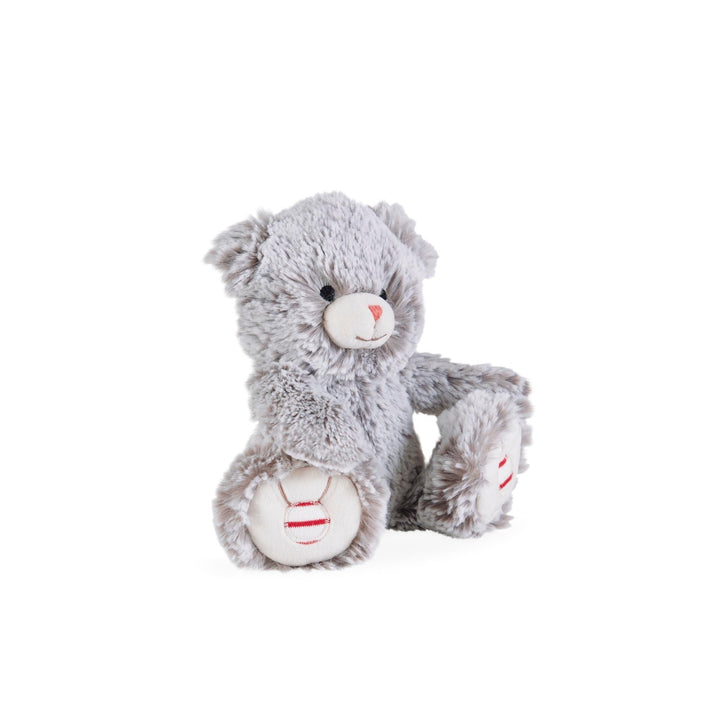 Kaloo Grey Prestige Bear Mae 24cm - Rouge Kaloo