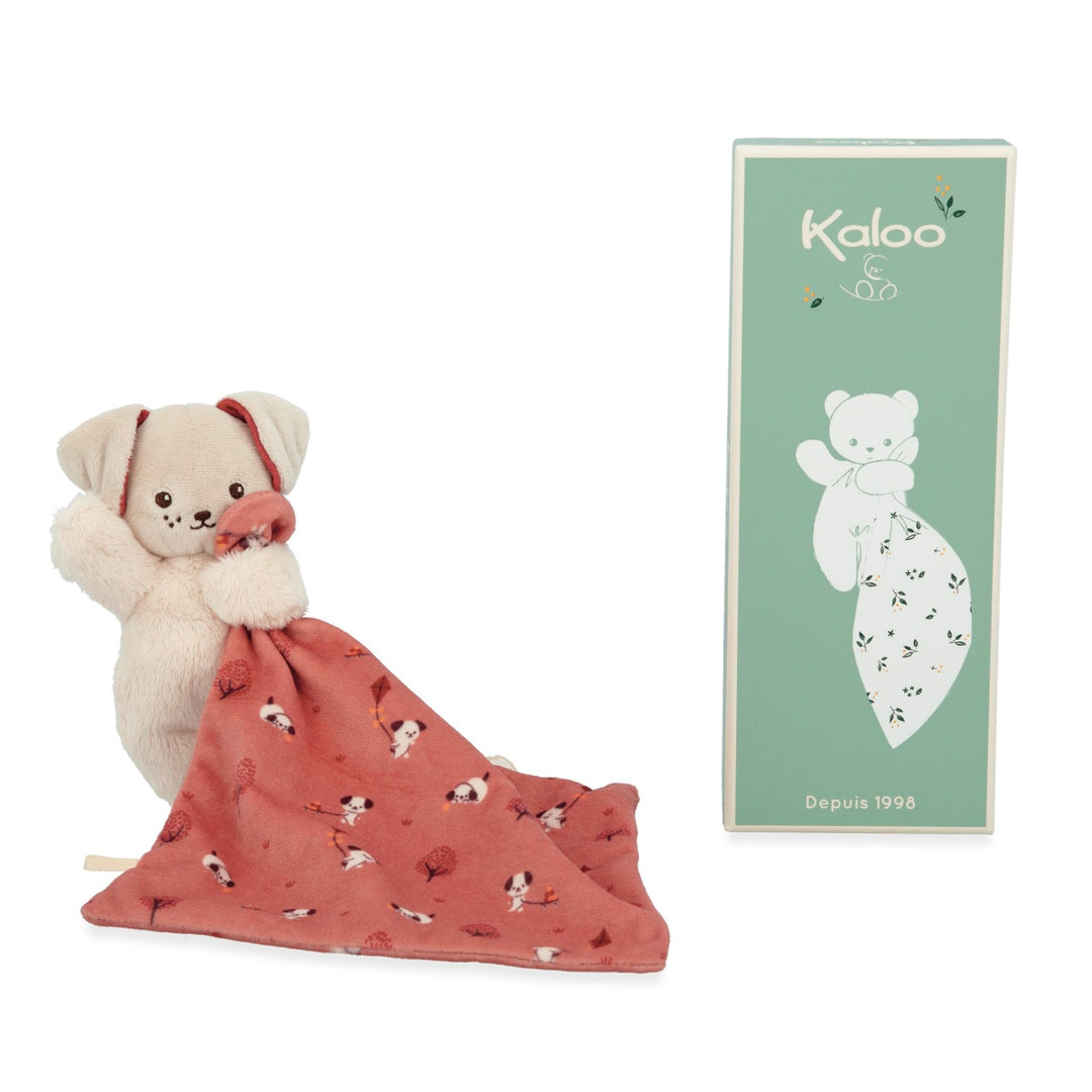 Kaloo Carre Douceur Doudou - Dog Brick 17cm