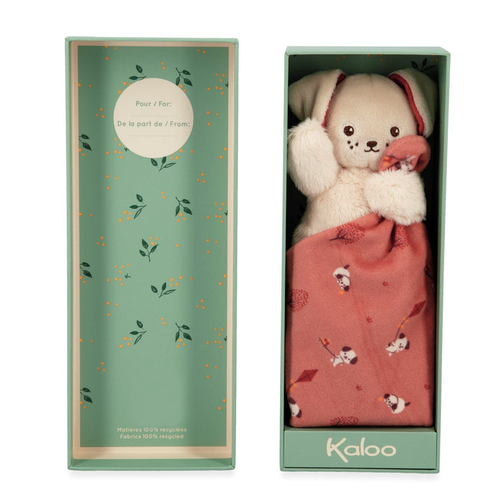 Kaloo Carre Douceur Doudou - Dog Brick 17cm