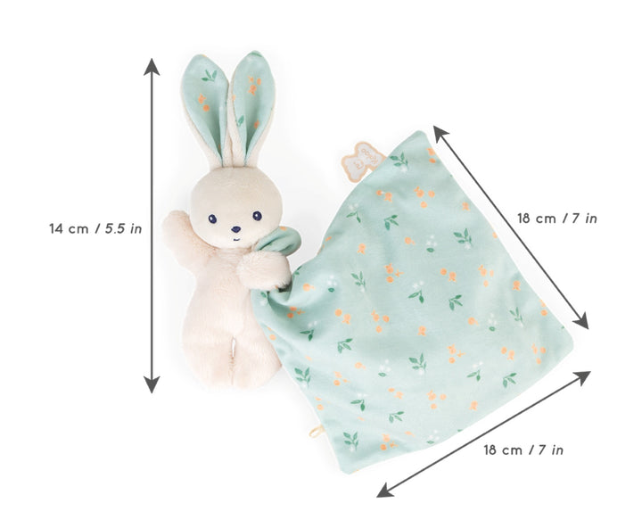 Kaloo Carre Douceur Doudou - Rabbit Citrus Bouquet