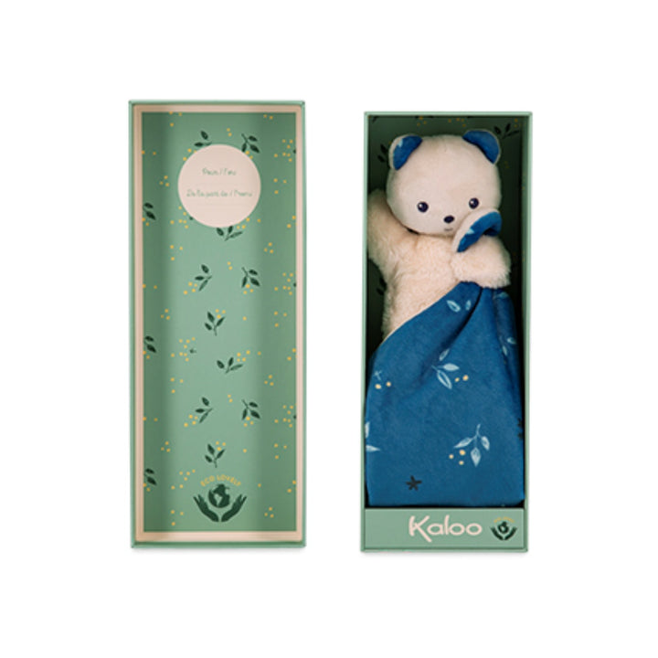 Kaloo Carre Douceur Doudou Bear Night-Owl