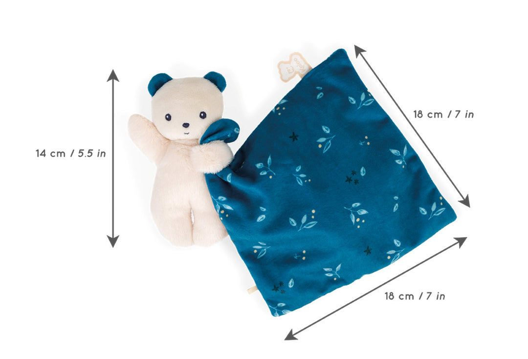 Kaloo Carre Douceur Doudou Bear Night-Owl
