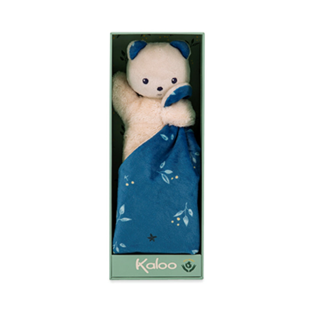 Kaloo Carre Douceur Doudou Bear Night-Owl