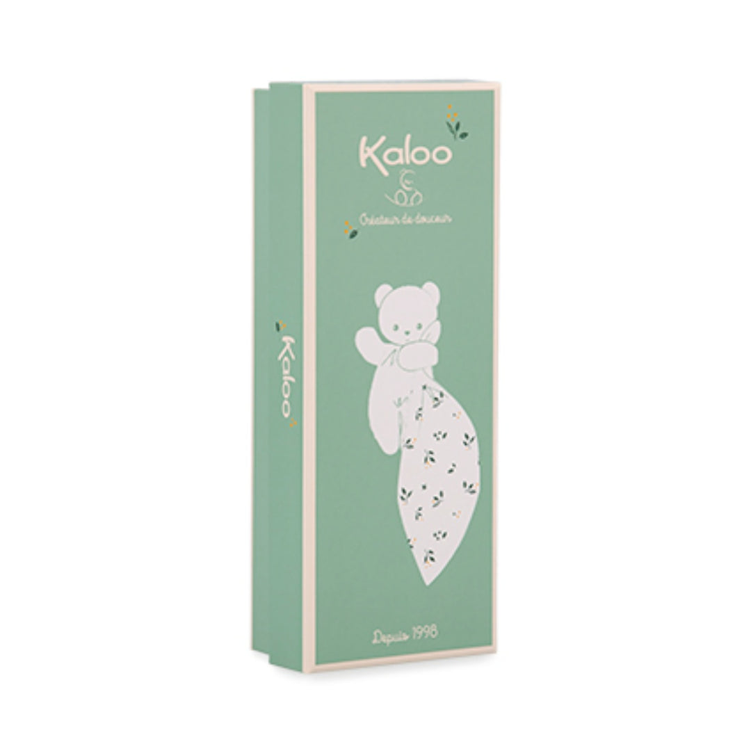 Kaloo Carre Douceur Doudou - Bear Leaves of Love