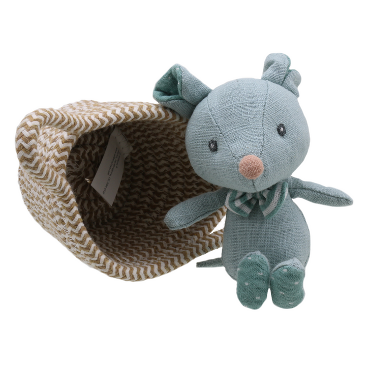 Wilberry Pets in Baskets - Mouse