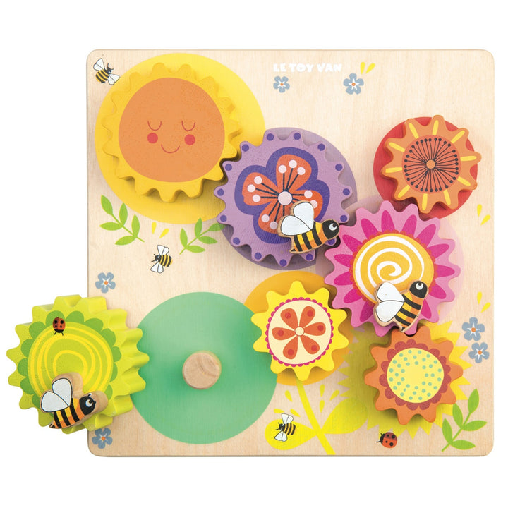 Le Toy Van Petilou Gears and Cogs Busy Bee Learning