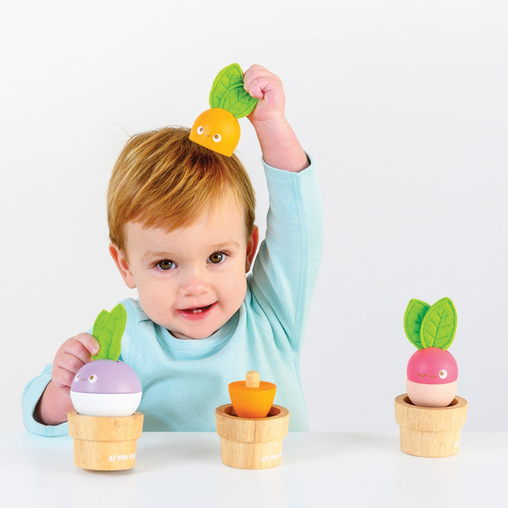 Le Toy Van Petilou Stacking Veggies