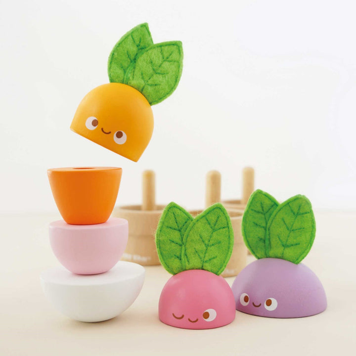 Le Toy Van Petilou Stacking Veggies