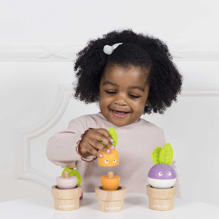 Le Toy Van Petilou Stacking Veggies