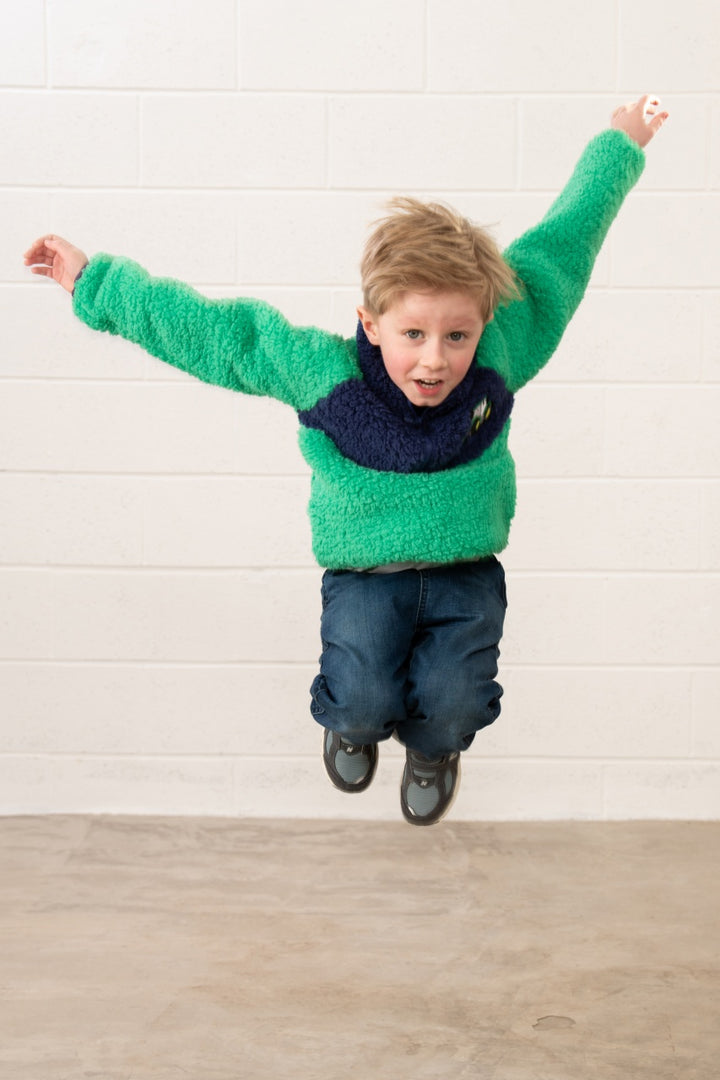 Lighthouse Caden Fleece - Green Tractor