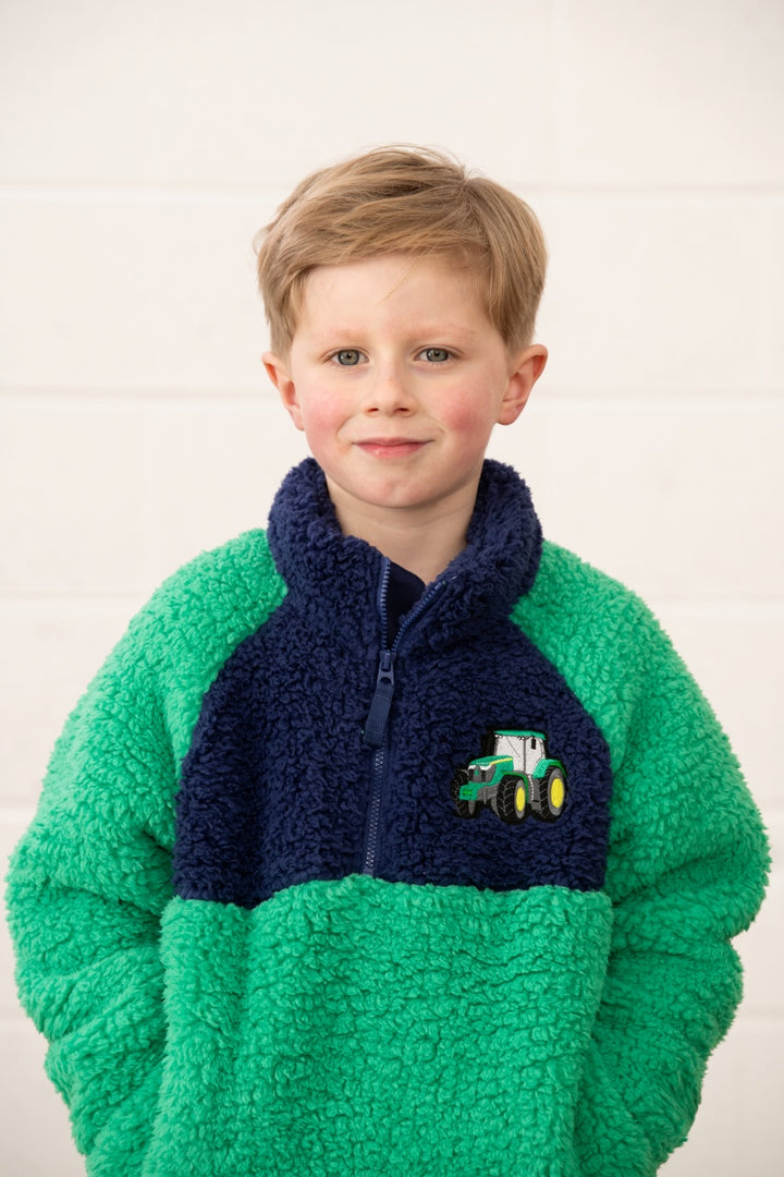 Lighthouse Caden Fleece - Green Tractor