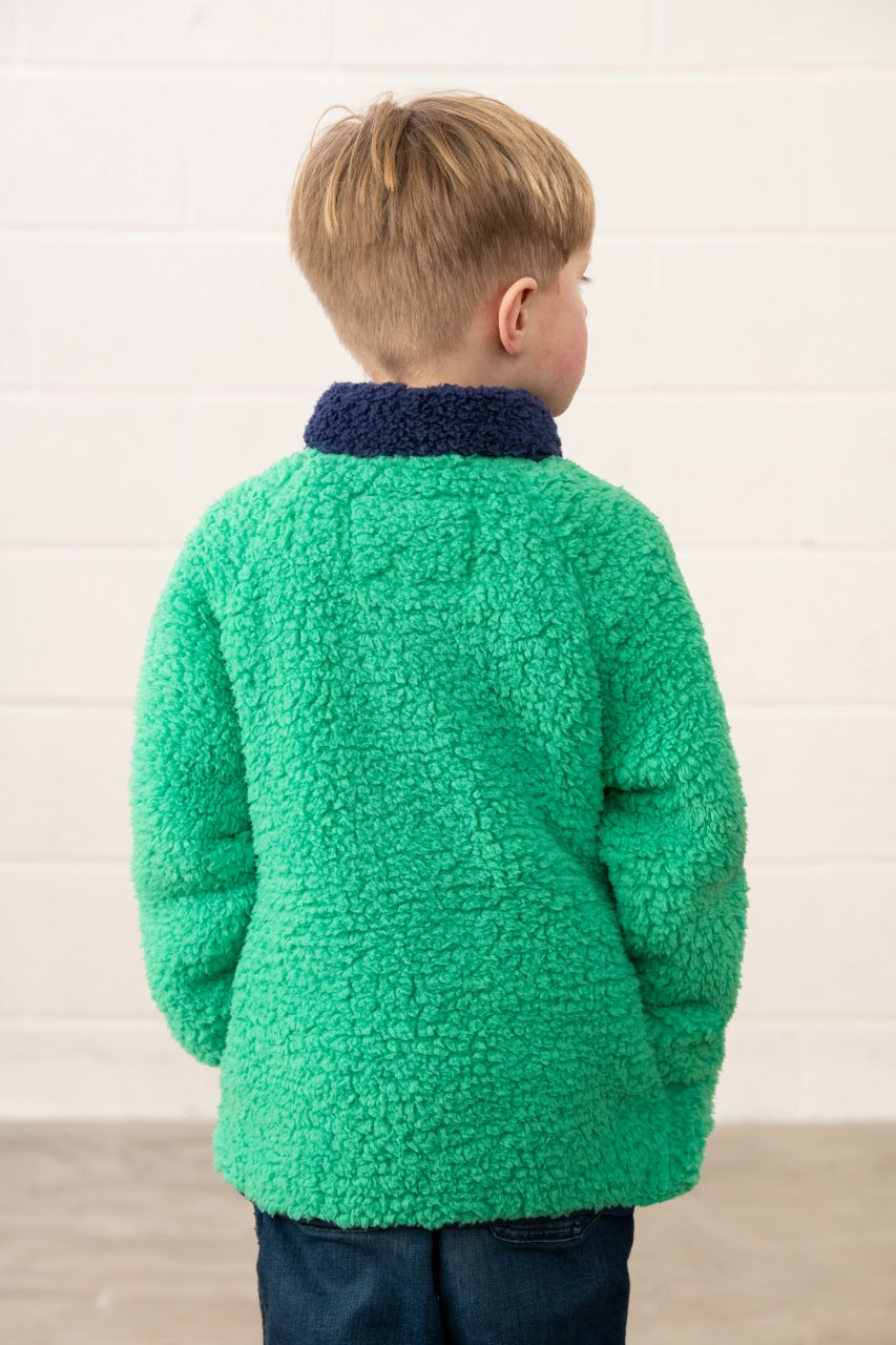 Lighthouse Caden Fleece - Green Tractor