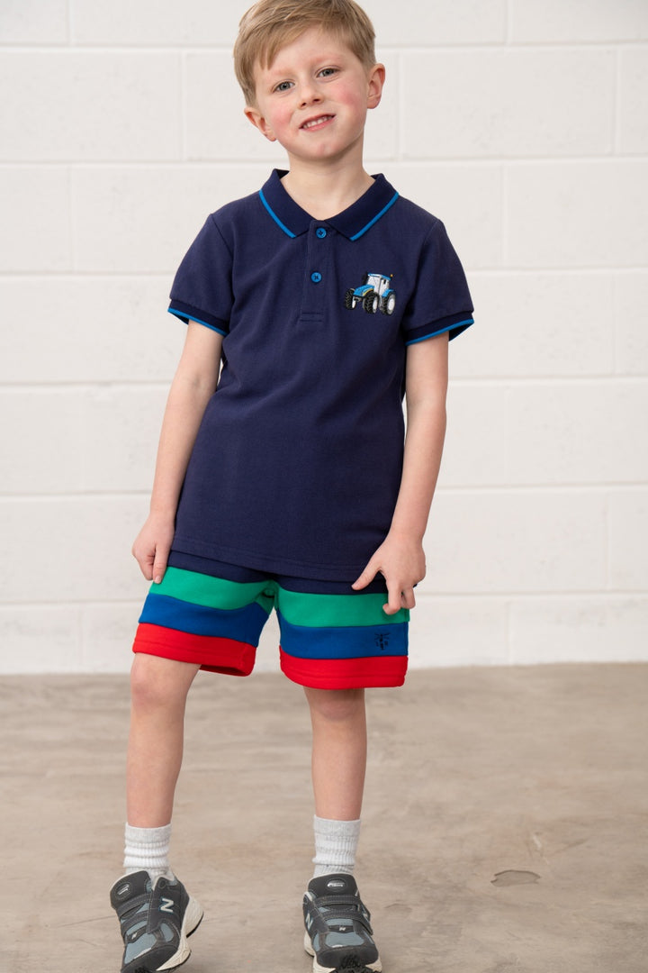Lighthouse Louie Shorts - Green/Blue/Red
