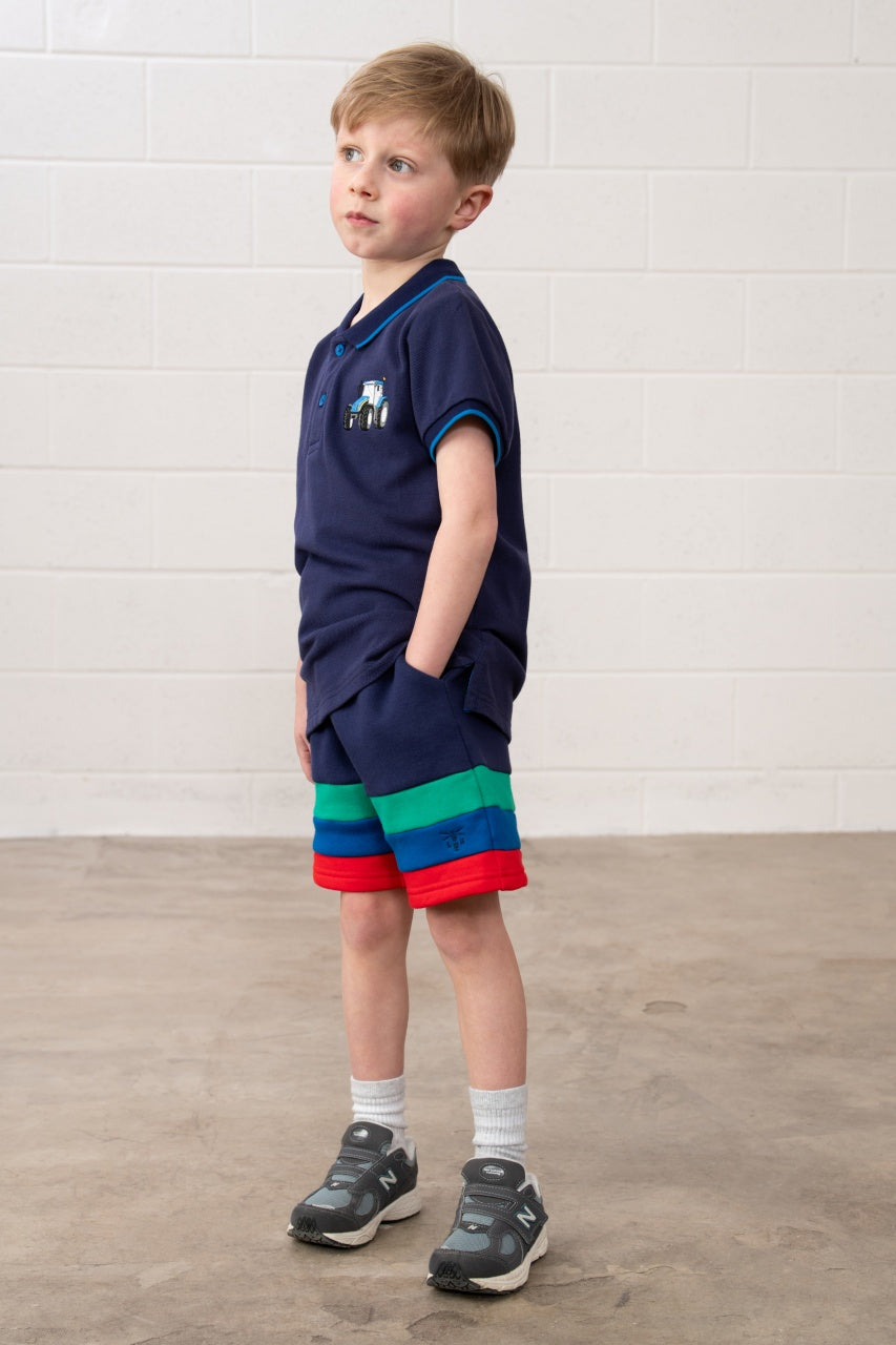 Lighthouse Louie Shorts - Green/Blue/Red