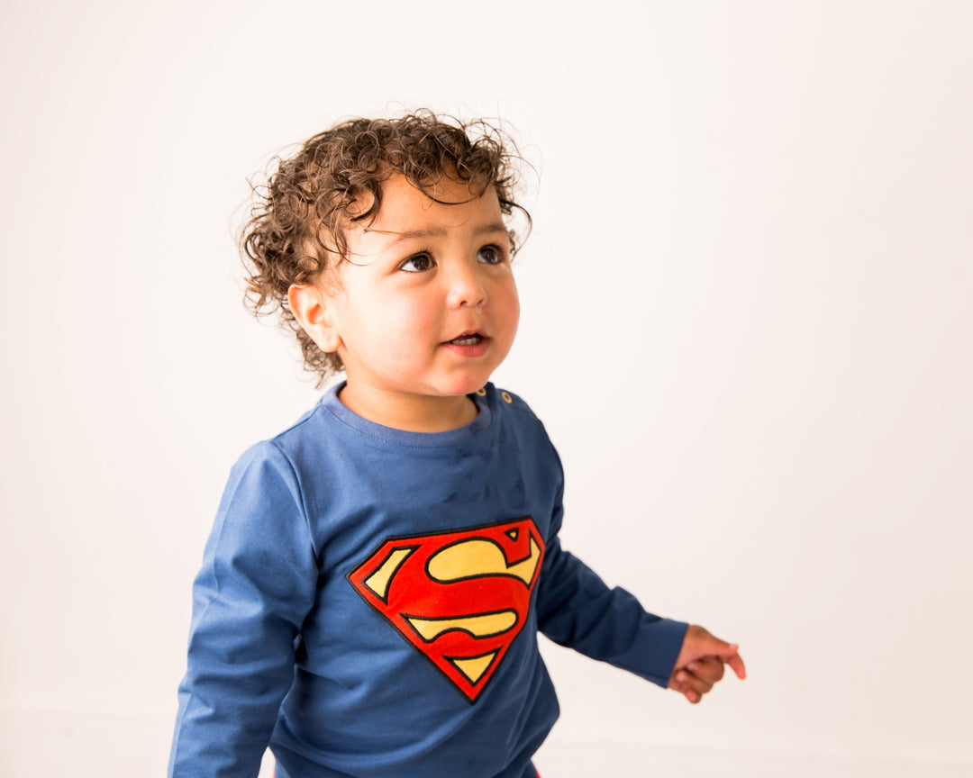 Blade and Rose Top - Superman Saves The Day